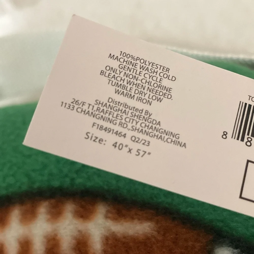 Target BP 2023 Football Fleece Stadium Blanket